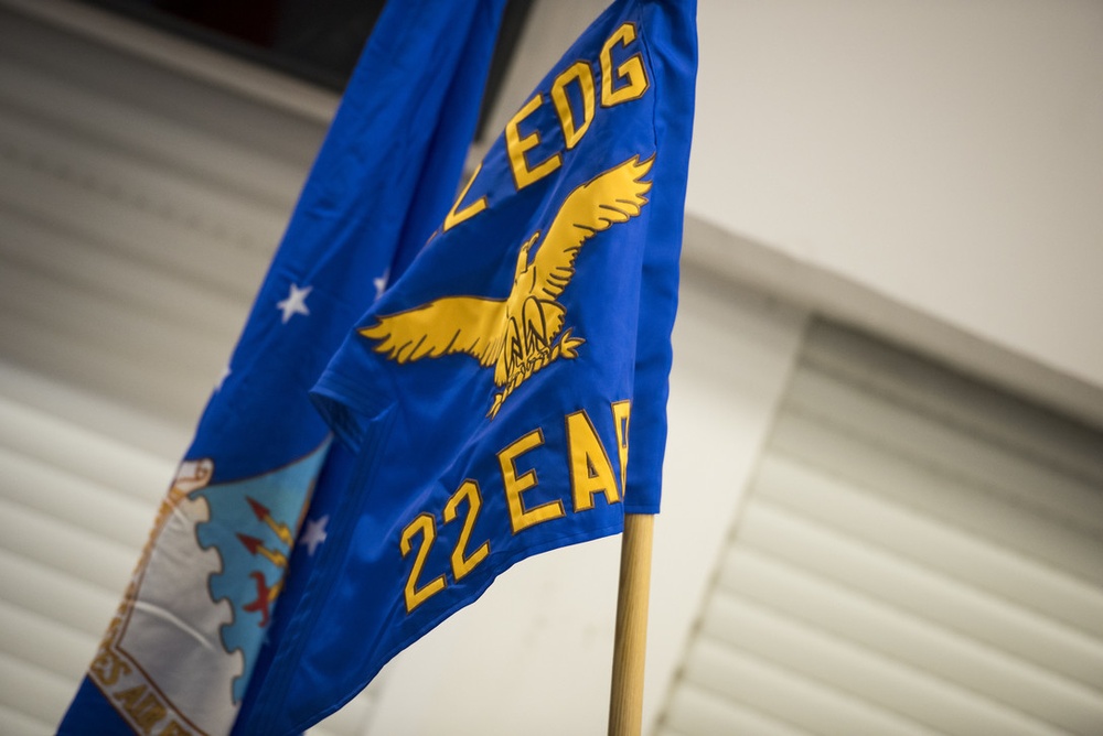 22nd EARS welcomes new commander