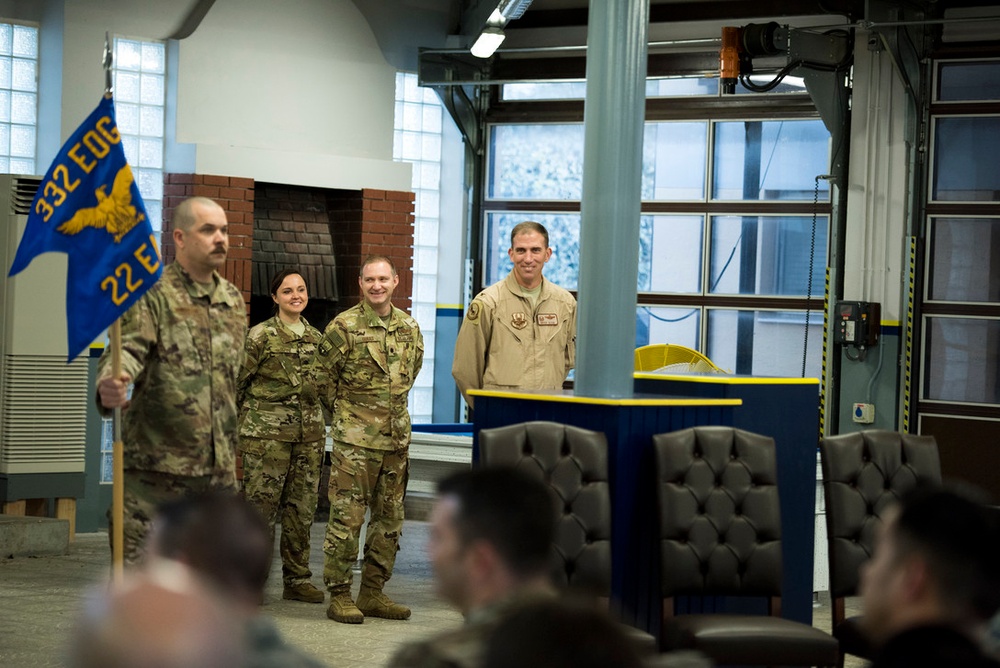 22nd EARS welcomes new commander