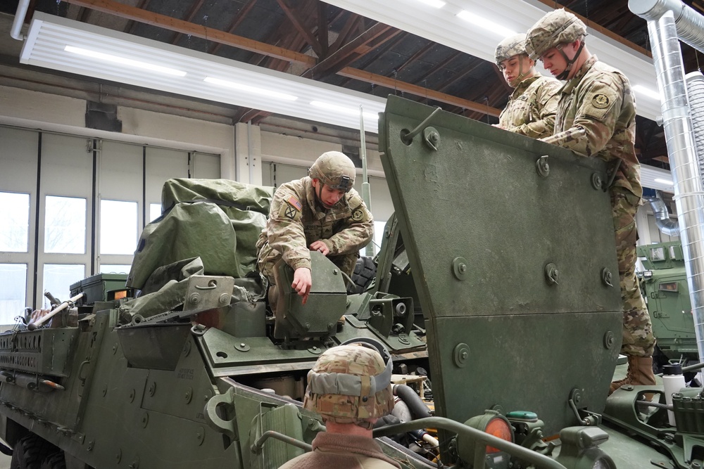 2CR implements the Stryker Leaders Course Pre-Pilot I