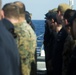 31st MEU Marines and Sailors in formation with crew of the Green Bay