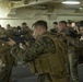 Weapons Company Marines refine weapons handling fundamentals aboard Green Bay