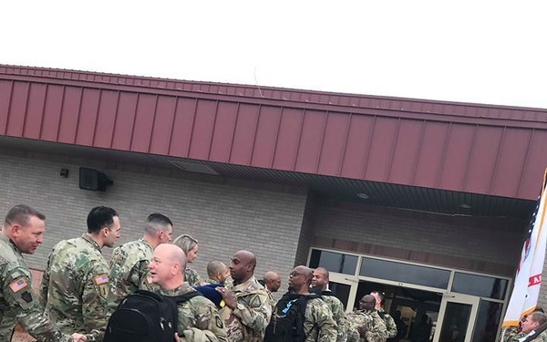 Reserve Quartermaster Battalion Carries Out CONUS Replacement Center Mission
