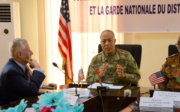 Department of Defense's State Partnership Program links D.C. National Guard and Burkina Faso - underscore importance of regional security in West Africa