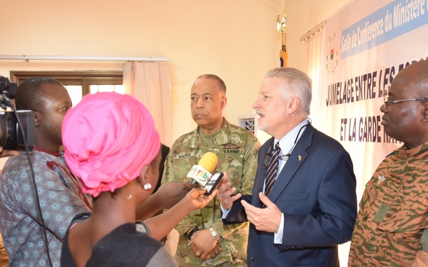 Department of Defense's State Partnership Program links D.C. National Guard and Burkina Faso - underscore importance of regional security in West Africa