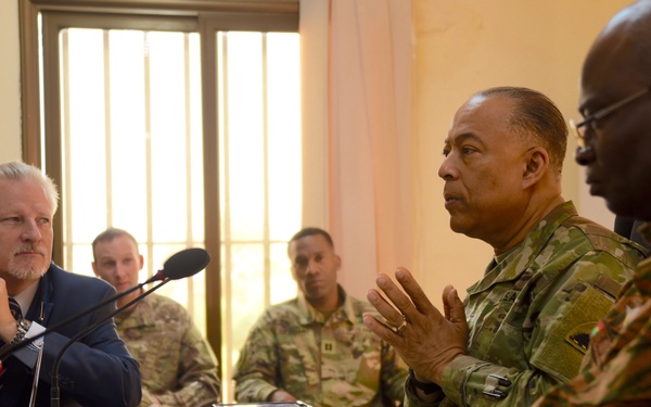 Department of Defense's State Partnership Program links D.C. National Guard and Burkina Faso - underscore importance of regional security in West Africa