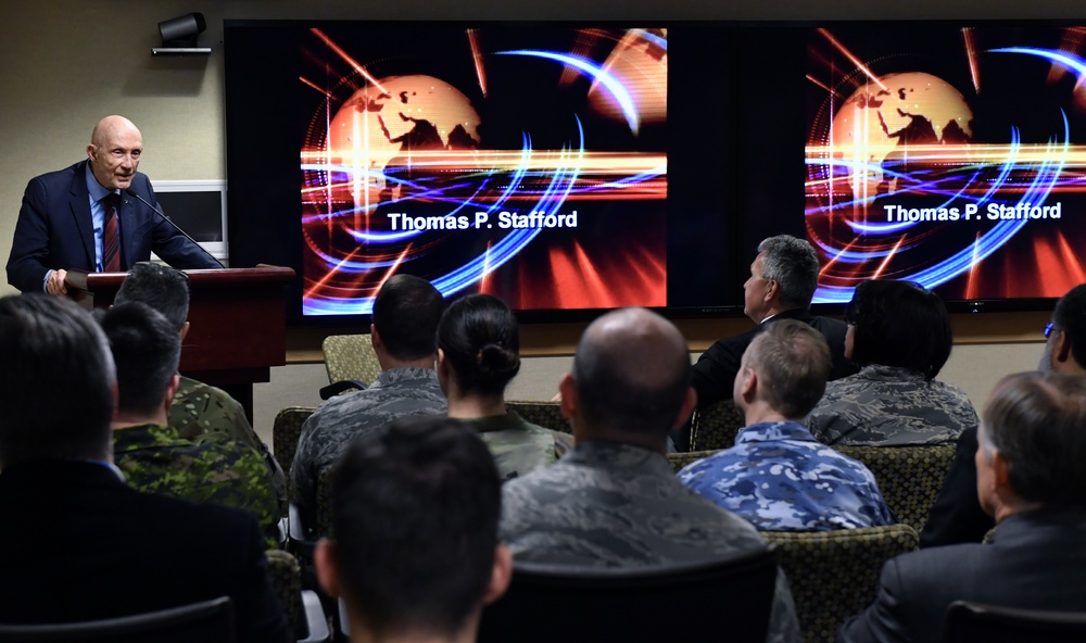 Air Force, space legend visits Pentagon