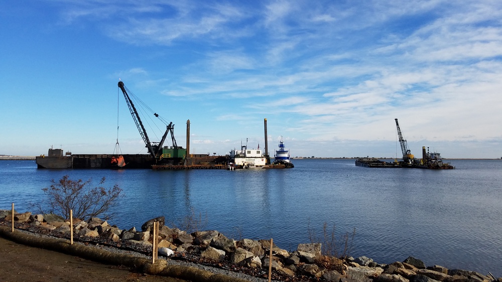 District begins dredging of Plymouth Harbor Federal Navigation Project