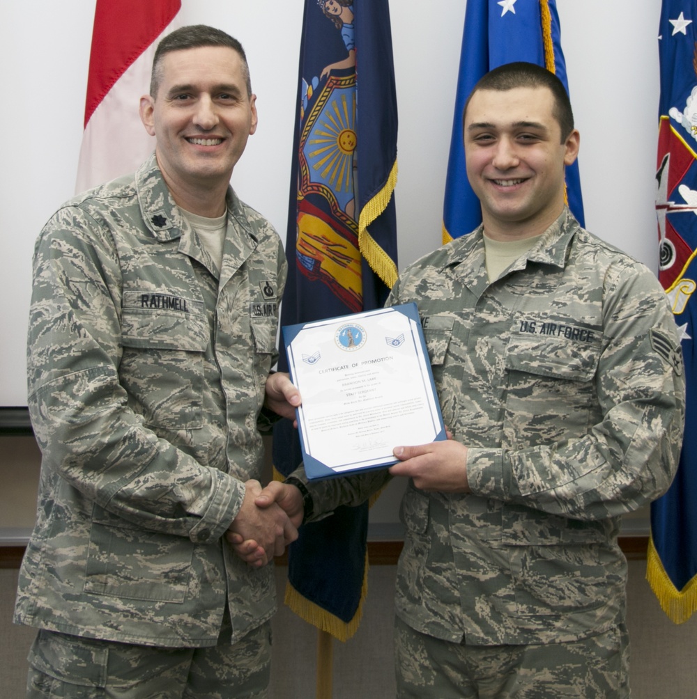 Lake Promoted to Staff Sergeant