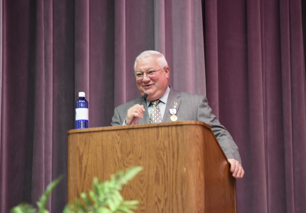 VCSAF makes stop at Columbus AFB to retire former PA chief