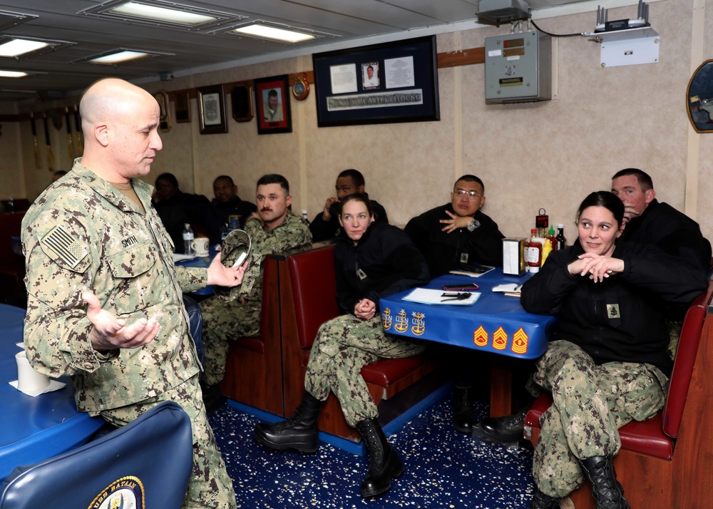 MCPON Smith Visits Bataan