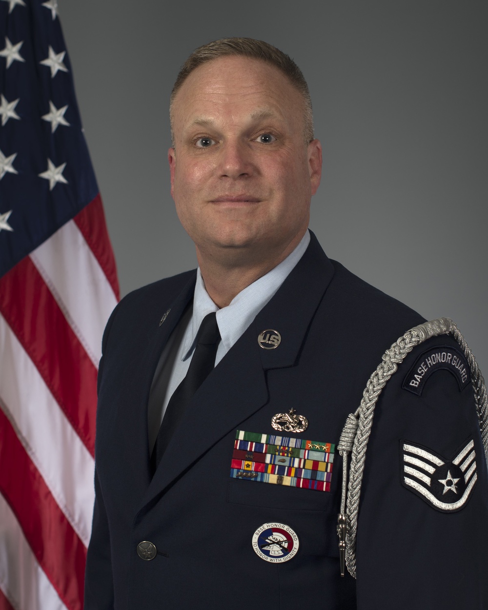 Staff Sgt Michael Carson is EADS Honor Guard Manager of the Year