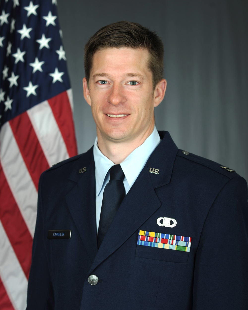 Capt. Andrew Conklin is EADS CGO of the Year