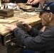 Veteran member works in the wood shop at the Grand Rapids Home for Veterans