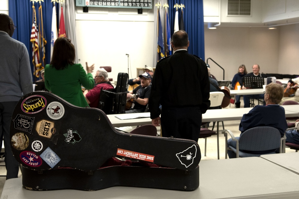 Guitars for Vets plays for MI TAG, Governor and Lt. Governor at the Grand Rapids Veterans Home