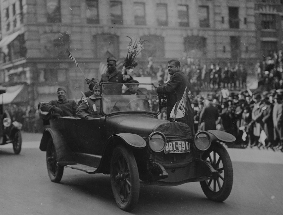 New York honored African American Guard Soldiers in 1919
