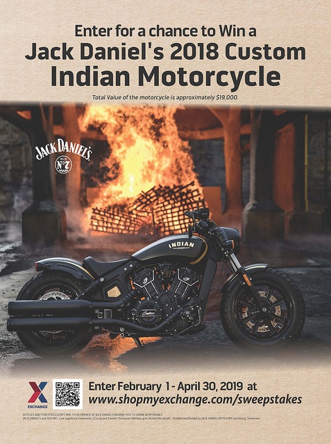 Exchange Shoppers Can Win an Indian Motorcycle