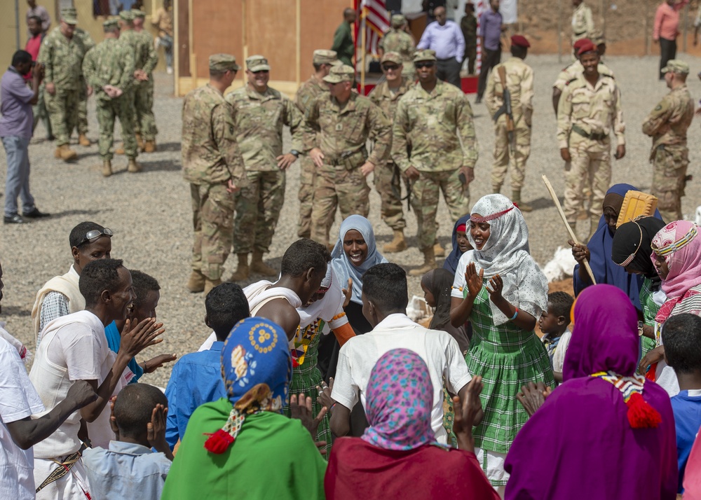 Ali Oune Medical Clinic ribbon cutting ceremony