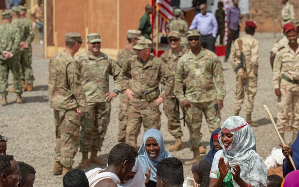 Ali Oune Medical Clinic ribbon cutting ceremony