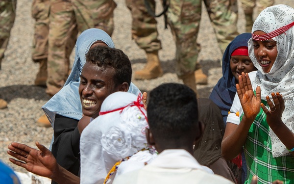 Ali Oune Medical Clinic ribbon cutting ceremony