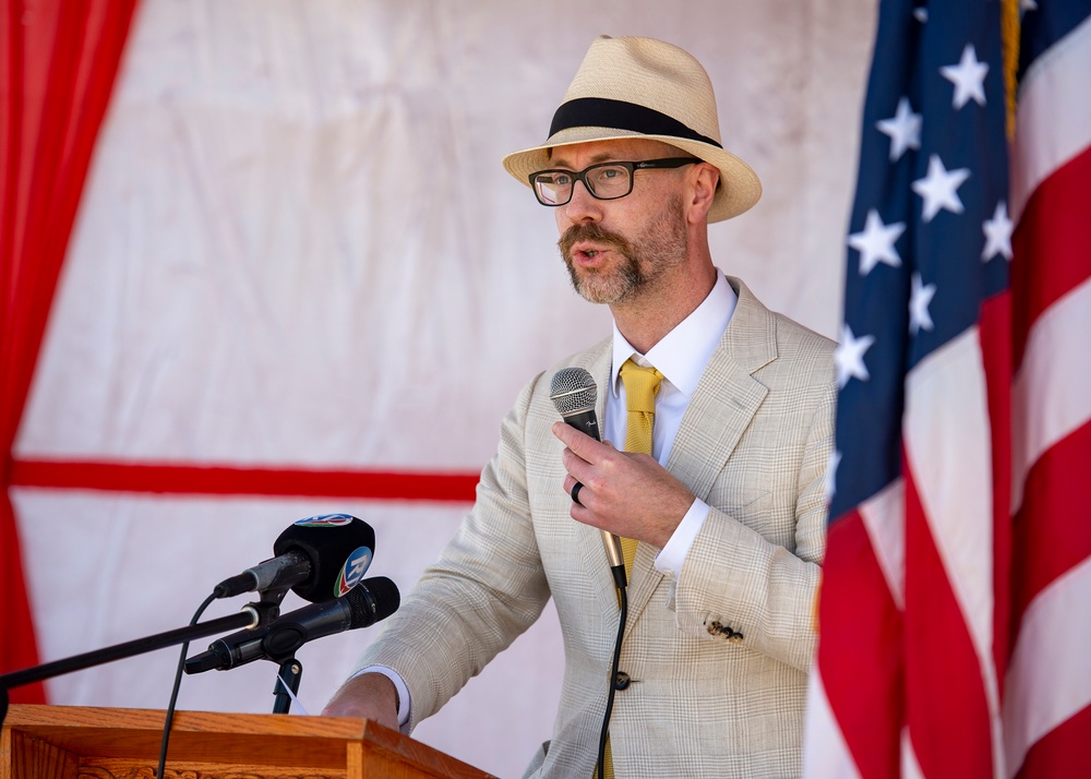 Ali Oune Medical Clinic ribbon cutting ceremony