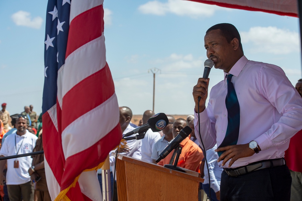 Ali Oune Medical Clinic ribbon cutting ceremony