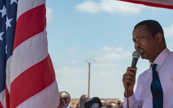 Ali Oune Medical Clinic ribbon cutting ceremony