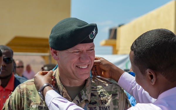 Ali Oune Medical Clinic ribbon cutting ceremony