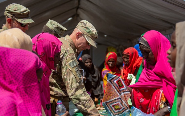 Ali Oune Medical Clinic ribbon cutting ceremony