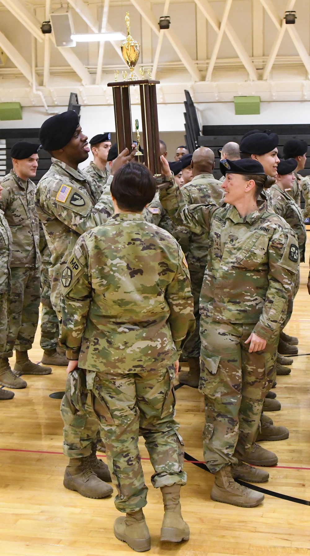 34th, 905th MPs earn trophy for best TRADOC law enforcement unit for second straight year
