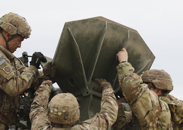 82nd Airborne Division conducts artillery heavy drop