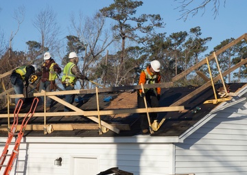 Roof Repairs on Marine Corps Base Camp Lejeune