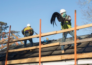 Roof Repairs on Marine Corps Base Camp Lejeune