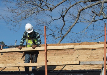 Roof Repairs on Marine Corps Base Camp Lejeune
