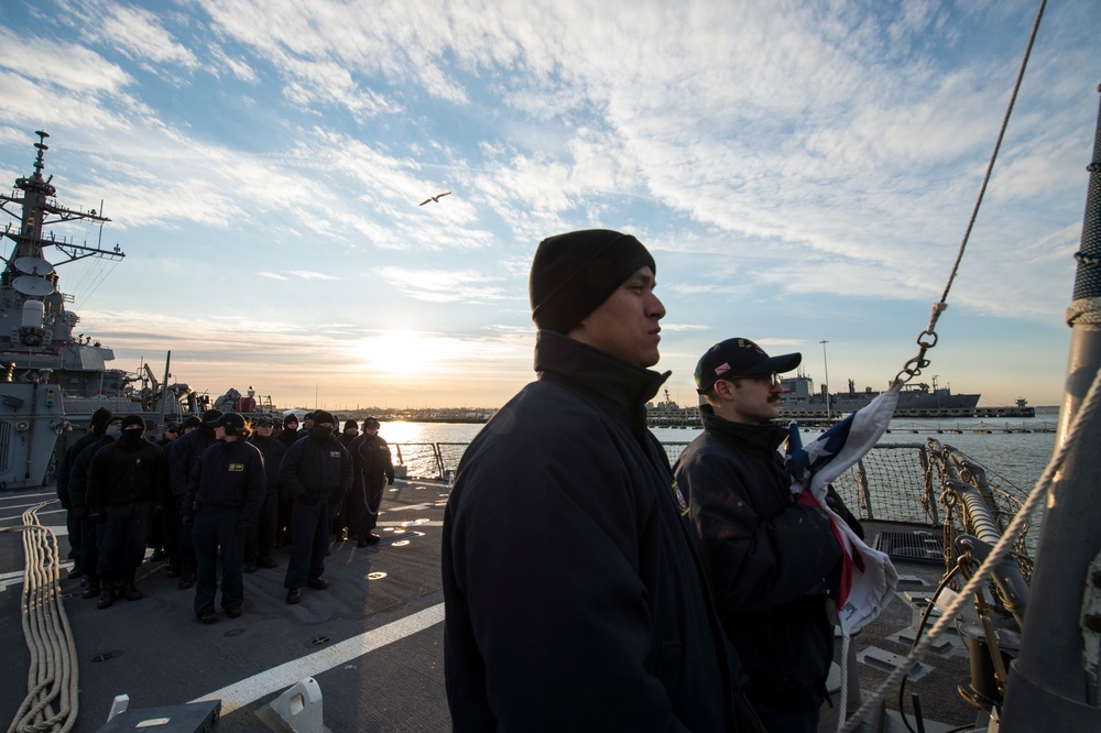 USS Stout Conducts RE-6