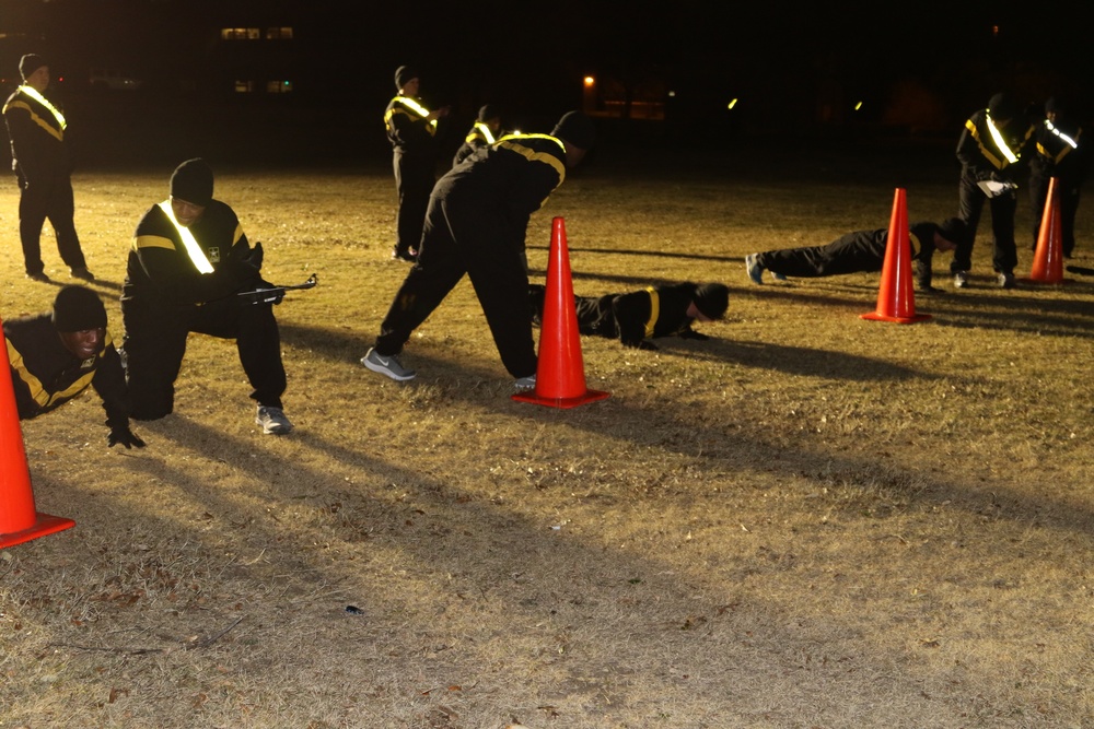 Bayonets Have First 2019 Brigade Run