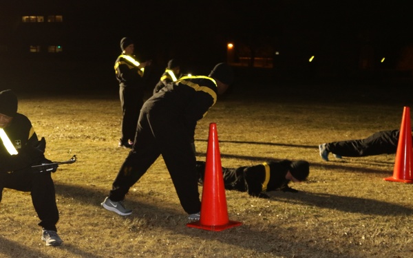 Bayonets Have First 2019 Brigade Run