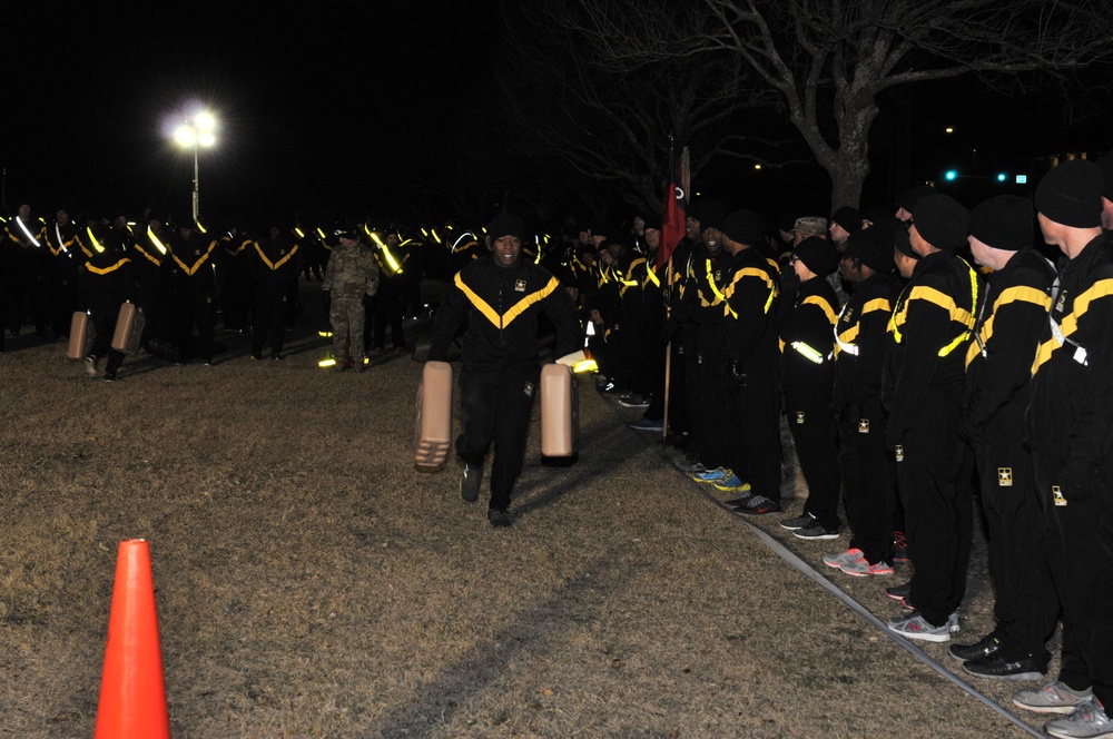 Bayonets Have First 2019 Brigade Run