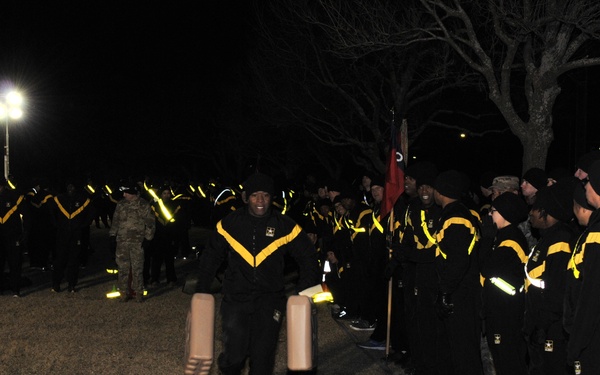 Bayonets Have First 2019 Brigade Run