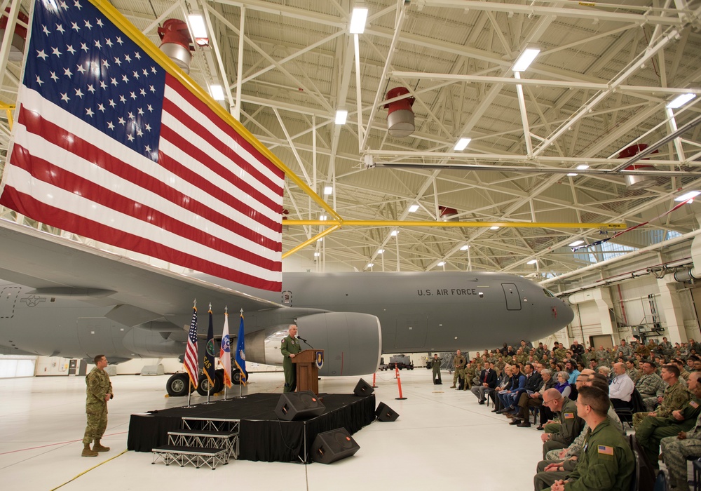 KC-46 Arrival Ceremony