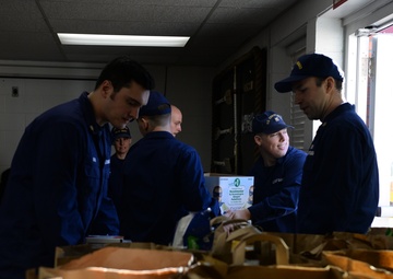 Pax River CPOA Delivers Donations to Coast Guard Members