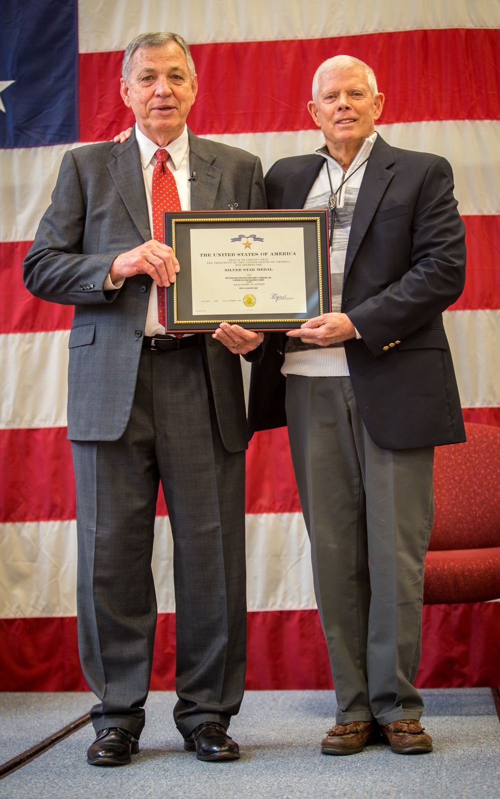 Marine Awarded Silver Star for Vietnam War Heroics