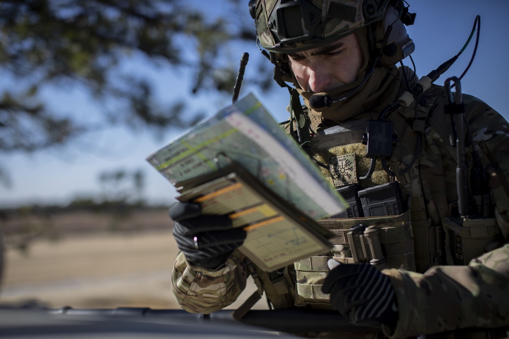 TACP Airmen train during polar vortex
