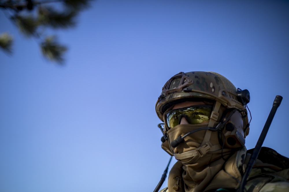 TACP Airmen train during polar vortex