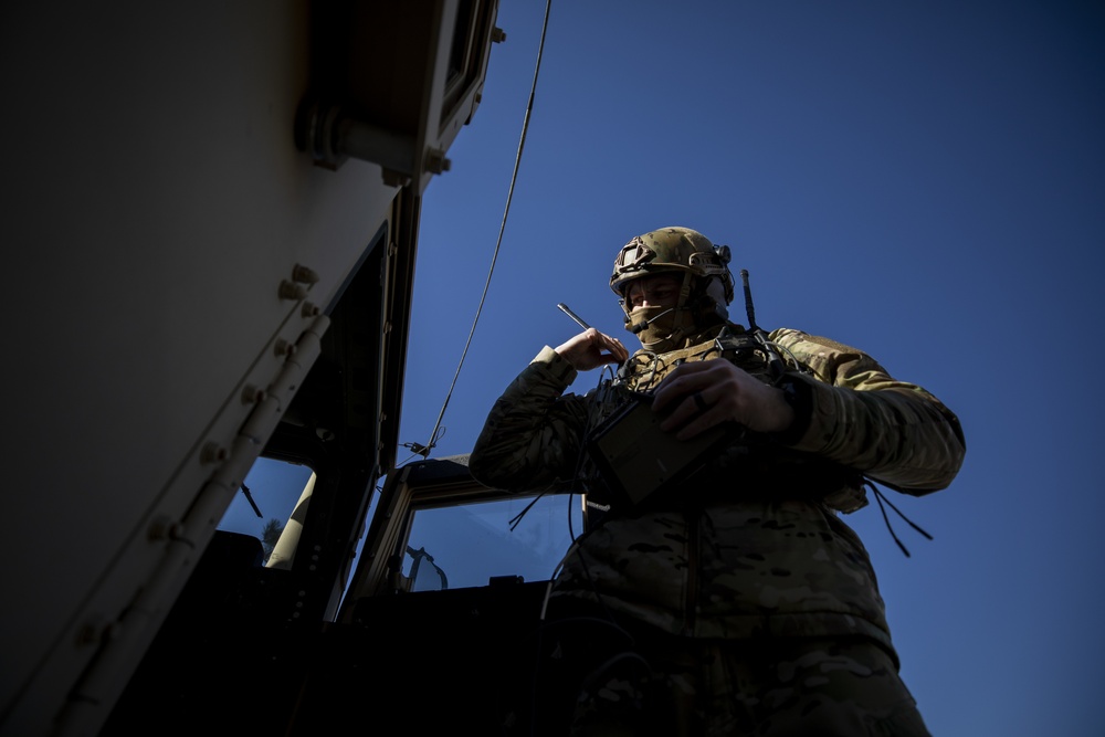 TACP Airmen train during polar vortex