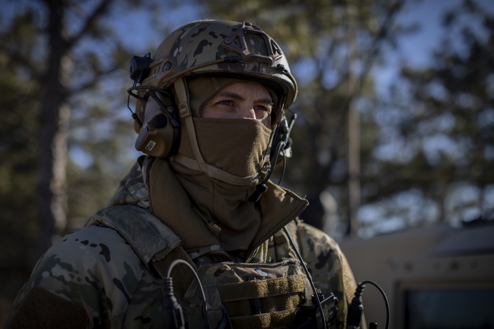 TACP Airmen train during polar vortex