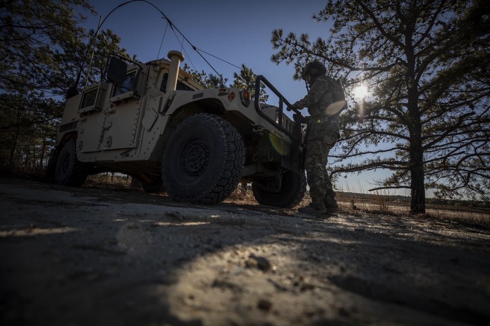 TACP Airmen train during polar vortex