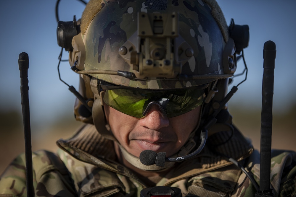 TACP Airmen train during polar vortex
