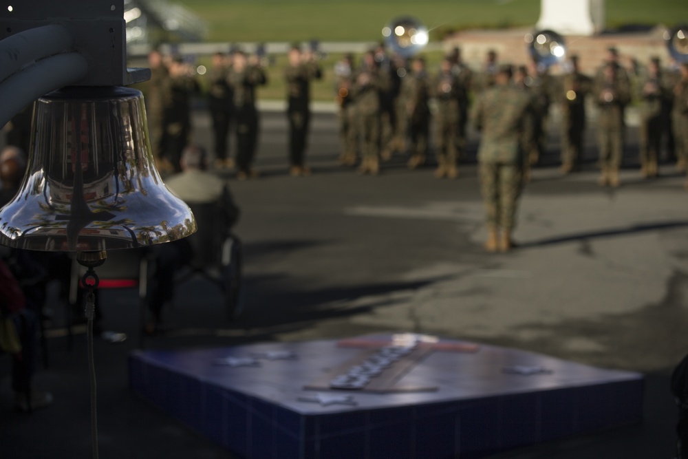 1st Marine Division 78th Anniversary Ceremony