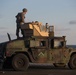 Weapons Company Marines defend the amphibious task force during gunnery exercise aboard Wasp