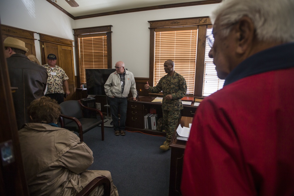 1st Marine Division Veterans Visit the White House